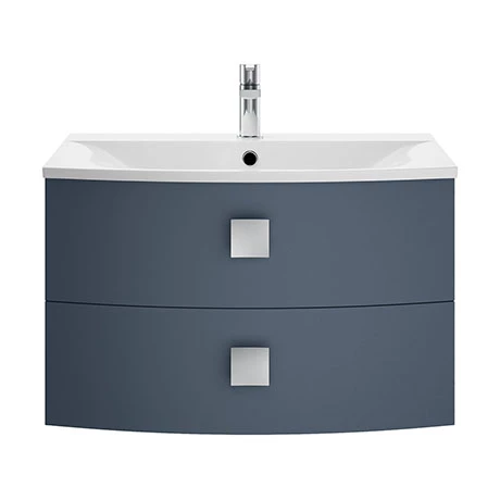 SAR301_P.jpg Hudson Reed Sarenna 700mm Wall Hung Cabinet & Basin - Mineral Blue -Victorian Plumbing Shop SAR301 P