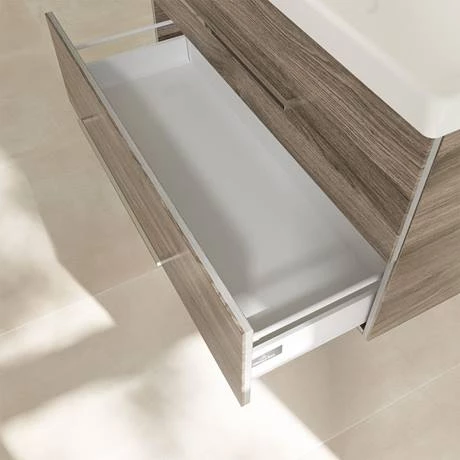 SAVE03RK01_D6_460.jpg Villeroy and Boch Avento Stone Oak 1000mm Wall Hung 2-Drawer Vanity Unit -Victorian Plumbing Shop SAVE03RK01 D6 460