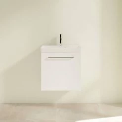 Villeroy and Boch Avento Wall Hung Vanity Unit 530mm - Crystal White - SAVEB401 -Victorian Plumbing Shop SAVE11B401 D2 460