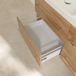 Villeroy and Boch Avento Oak Kansas 1200mm Wall Hung 4-Drawer Double Vanity Unit 5 Villeroy and Boch Avento Oak Kansas 1200mm Wall Hung 4-Drawer Double Vanity Unit -Victorian Plumbing Shop SAVE29RH01 D5 460