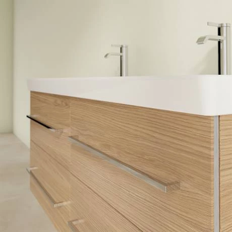 SAVE29VJ01_D4_460.jpg Villeroy and Boch Avento Nordic Oak 1200mm Wall Hung 4-Drawer Double Vanity Unit -Victorian Plumbing Shop SAVE29VJ01 D4 460