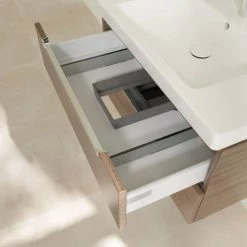 Villeroy and Boch Subway 2.0 Arizona Oak 800mm Wall Hung 2-Drawer Vanity Unit 3 Villeroy and Boch Subway 2.0 Arizona Oak 800mm Wall Hung 2-Drawer Vanity Unit -Victorian Plumbing Shop SB2AO800 D3 460