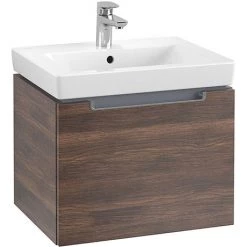 Villeroy and Boch Subway 2.0 Arizona Oak 550mm Wall Hung 1-Drawer Vanity Unit