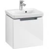 Villeroy and Boch Subway 2.0 Glossy White 450mm Wall Hung 1-Drawer Vanity Unit