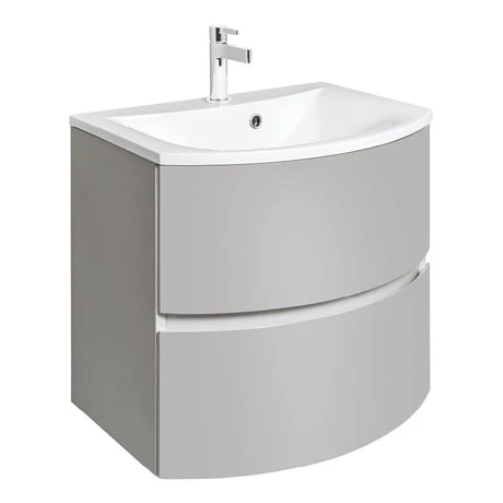 SE-60-DSG_P.jpg Crosswater Svelte Two Drawer Vanity Unit & Basin - Storm Grey Matt -Victorian Plumbing Shop SE 60 DSG P
