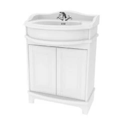 Miller - Traditional 1903 65 Two Door Vanity Unit with Ceramic Basin