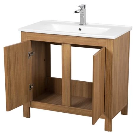 VNAT85OAK_d2_460.jpg Valencia Naturale Oak Effect Vanity Unit - 850mm Wide -Victorian Plumbing Shop VNAT85OAK d2 460