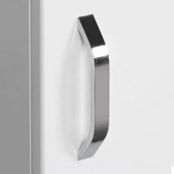 Valencia Perla Floor Standing Cloakroom Vanity (Gloss White - 450mm Wide) -Victorian Plumbing Shop VPFSGW45 d3 460