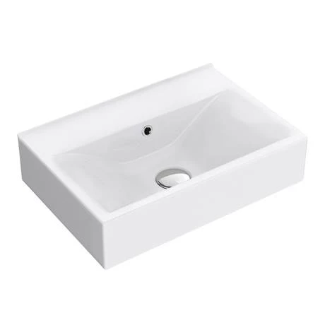 VTFW450-0TH_d2_460-1.jpg Nova Vanity 0TH Sink With Cabinet - 450mm Modern High Gloss White -Victorian Plumbing Shop VTFW450 0TH d2 460 1