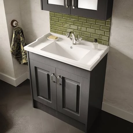 Y8DGRY_d2_460.jpg York Traditional Dark Grey Bathroom Basin Unit (820 x 480mm) -Victorian Plumbing Shop Y8DGRY d2 460